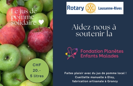 JUS DE POMME SOLIDAIRE